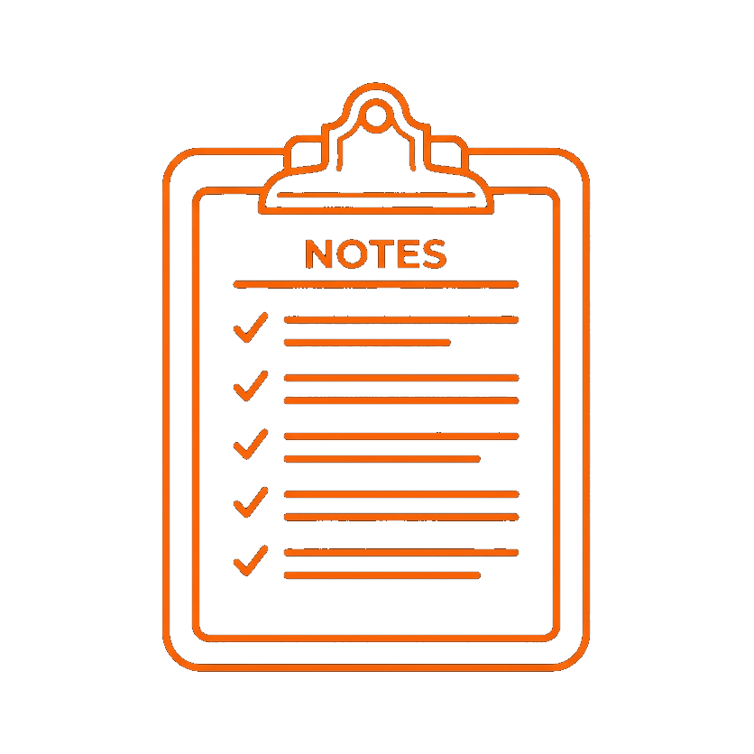 Clipboard checklist icon