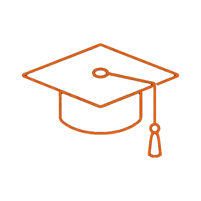 Graduation cap icon